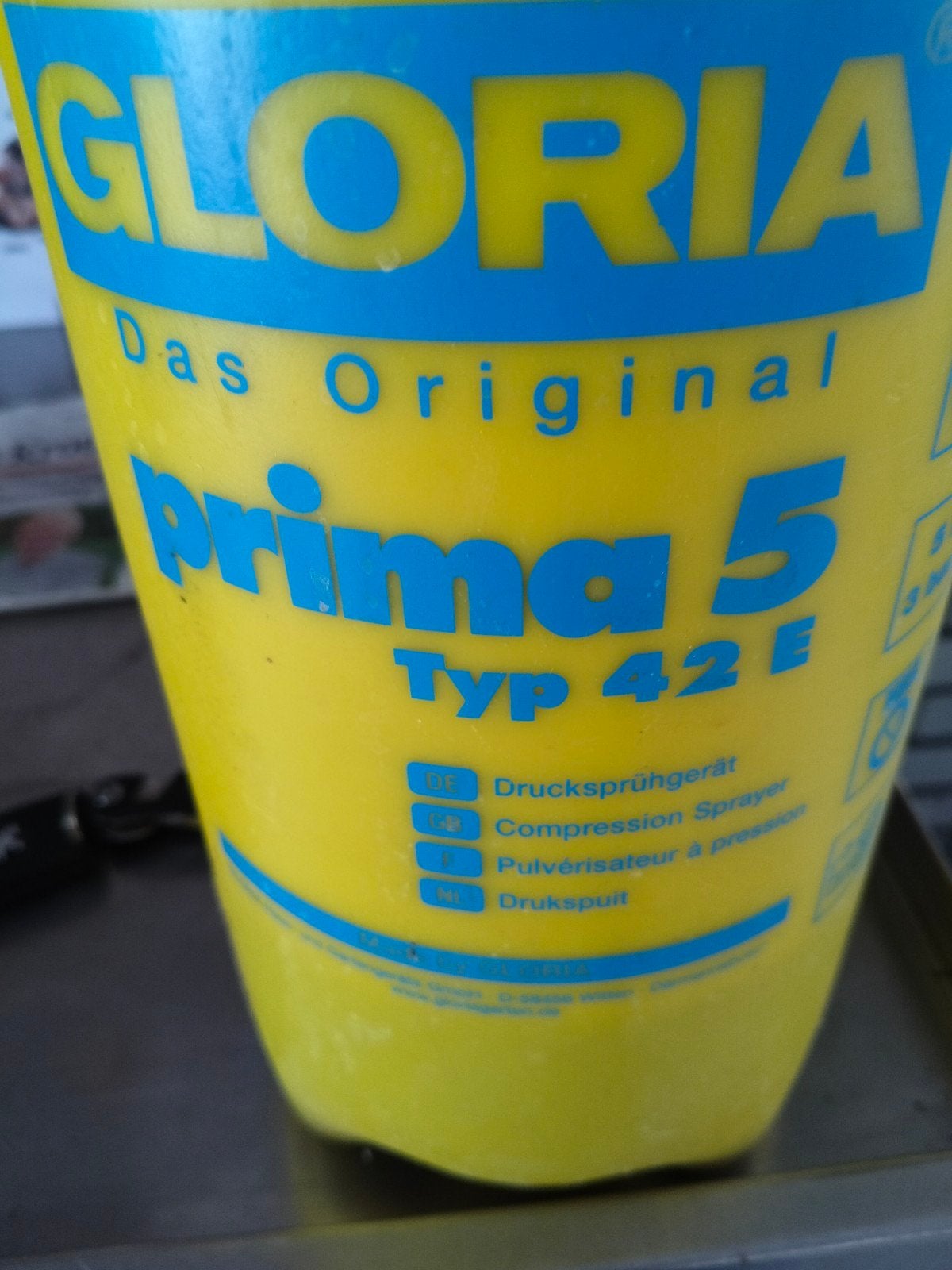 gloria drukspuit 5 liter, Ophalen of Verzenden, Onkruidbestrijding