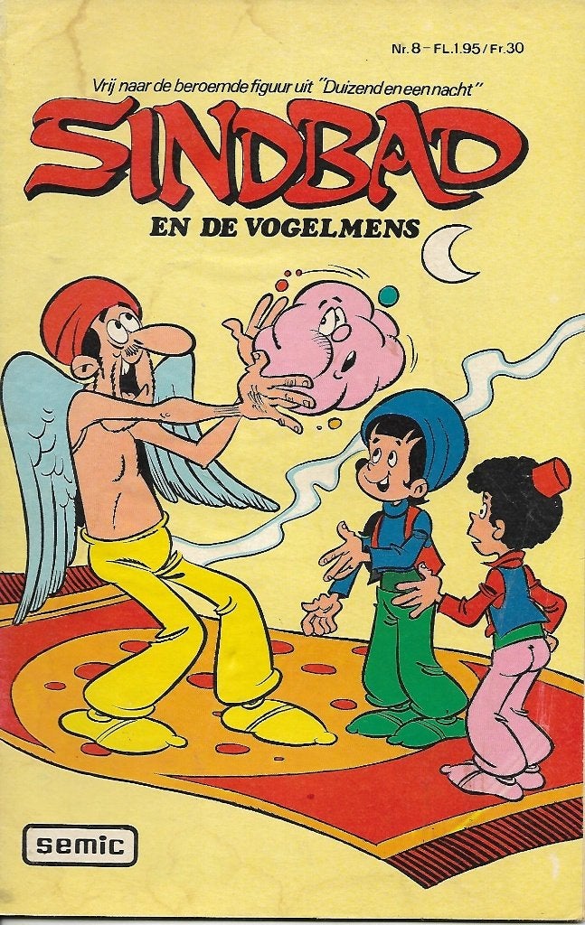 Sindbad - Nr. 8 En de vogelmens, Boeken, Eén comic, Ophalen of Verzenden, Gelezen, Amerika