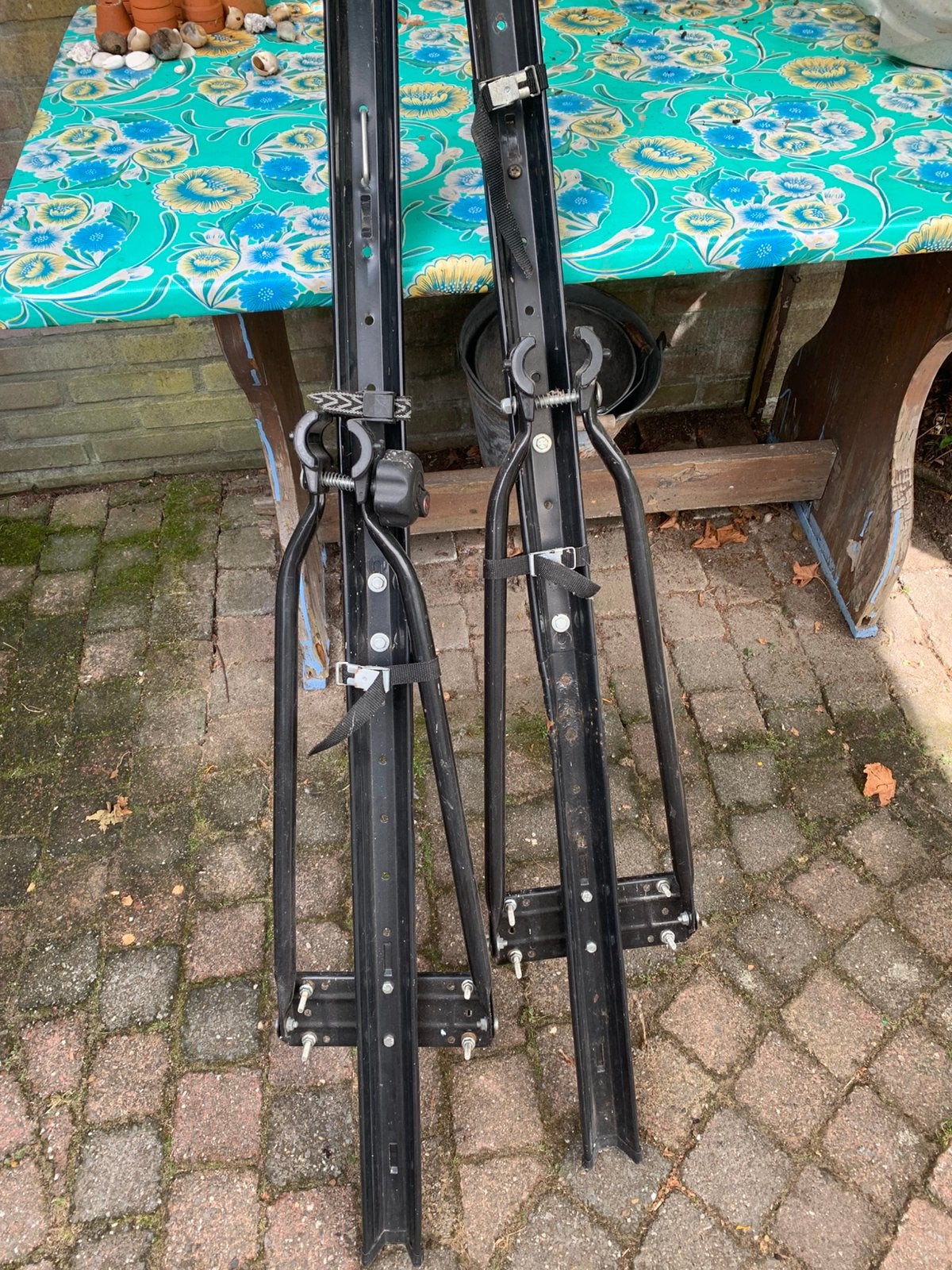 Fietsen drager, Ophalen, Gebruikt