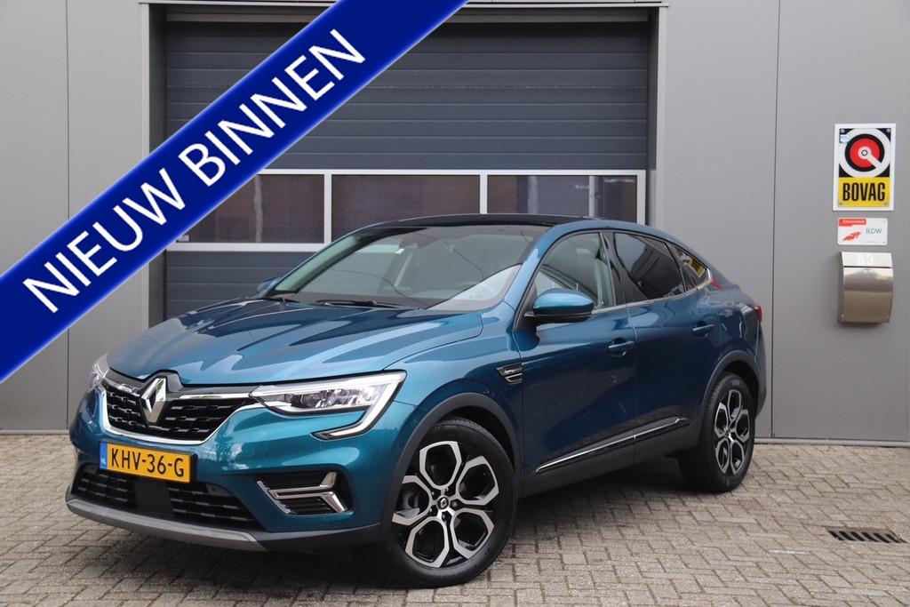 Renault Arkana 1.6 E-Tech Hybrid 145 Intens, Camera, Pano, N, Auto's, Arkana, Gebruikt, 4 cilinders, Blauw