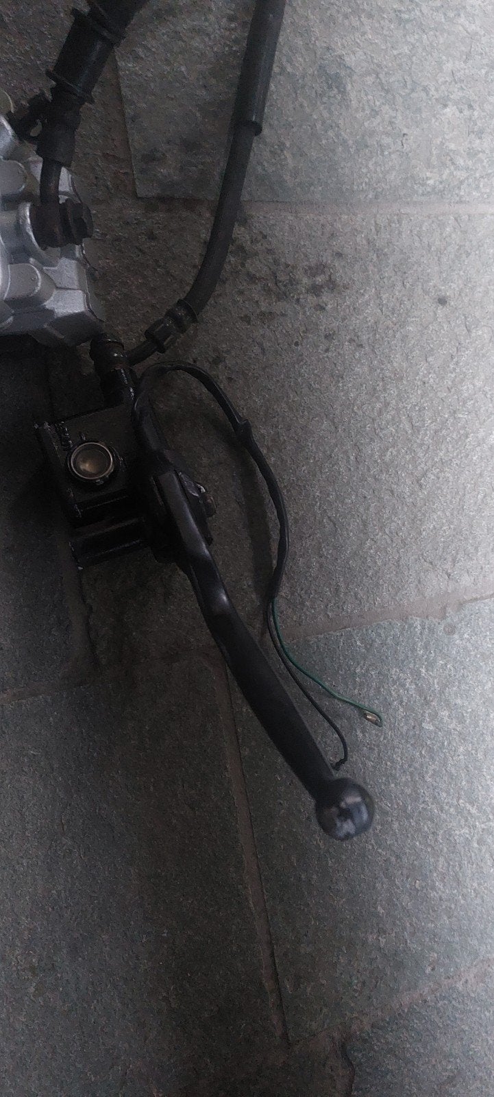 Remklauw, leiding en hendel La Souris/AGM scooter, Ophalen, Gebruikt, Overige typen, Overige merken