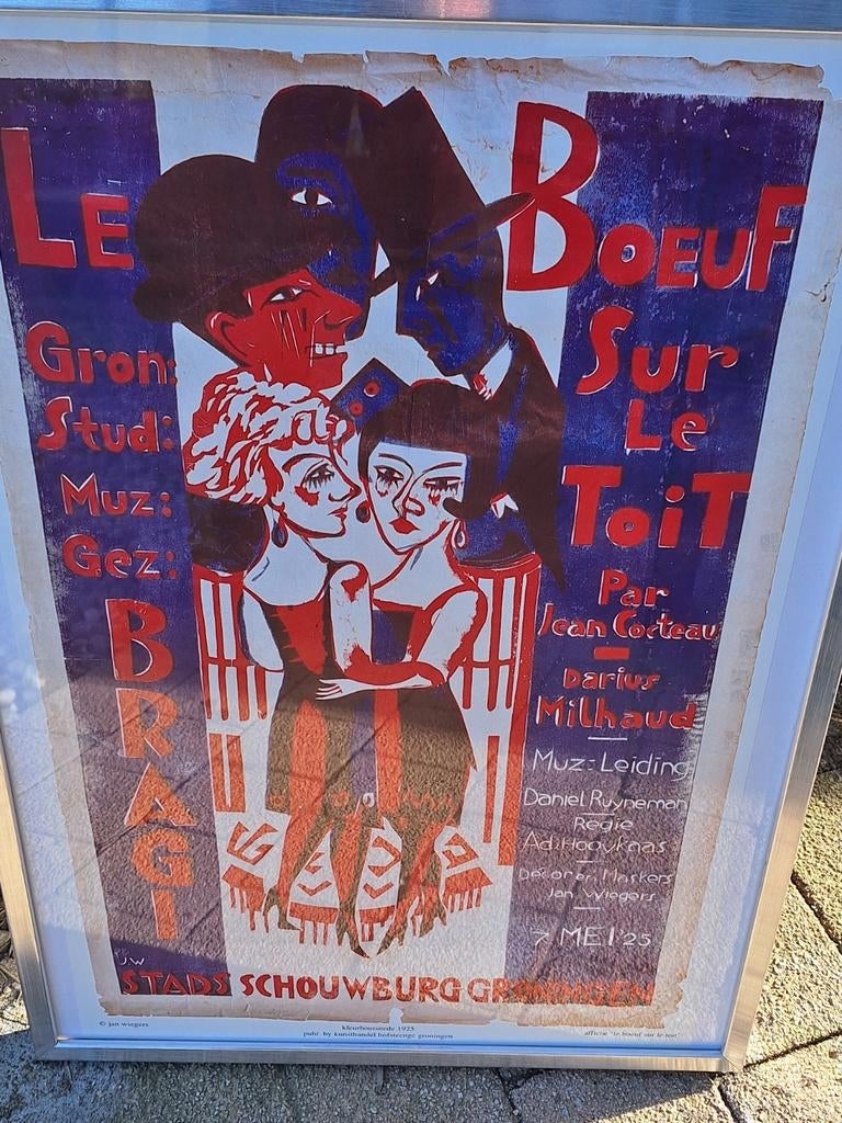 Jan Wiegers - Le Boeuf sur le Toit (De Groninger Ploeg), Ophalen