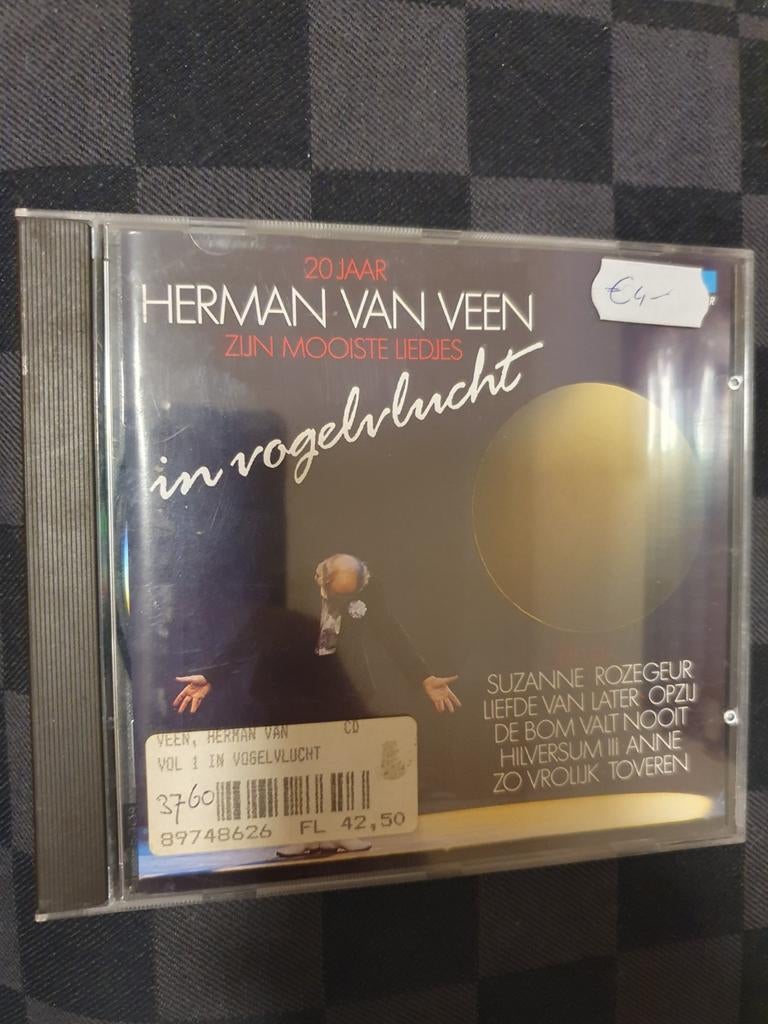 Herman van veen in vogelvlucht, Cd's en Dvd's, Cd's | Humor en Cabaret, Verzenden, Gebruikt