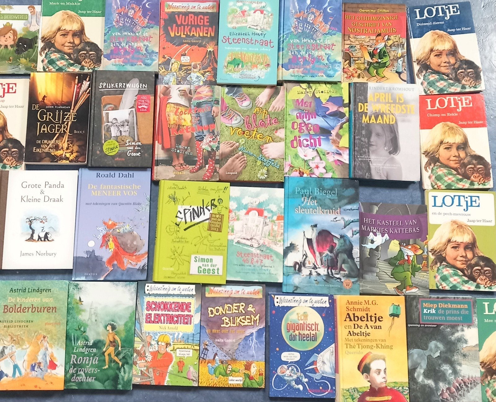 20xGeronimo,Roald Dahl,Astrid Lindgren,Waanzinnig Weten,T, Ophalen of Verzenden, Zo goed als nieuw, Fictie