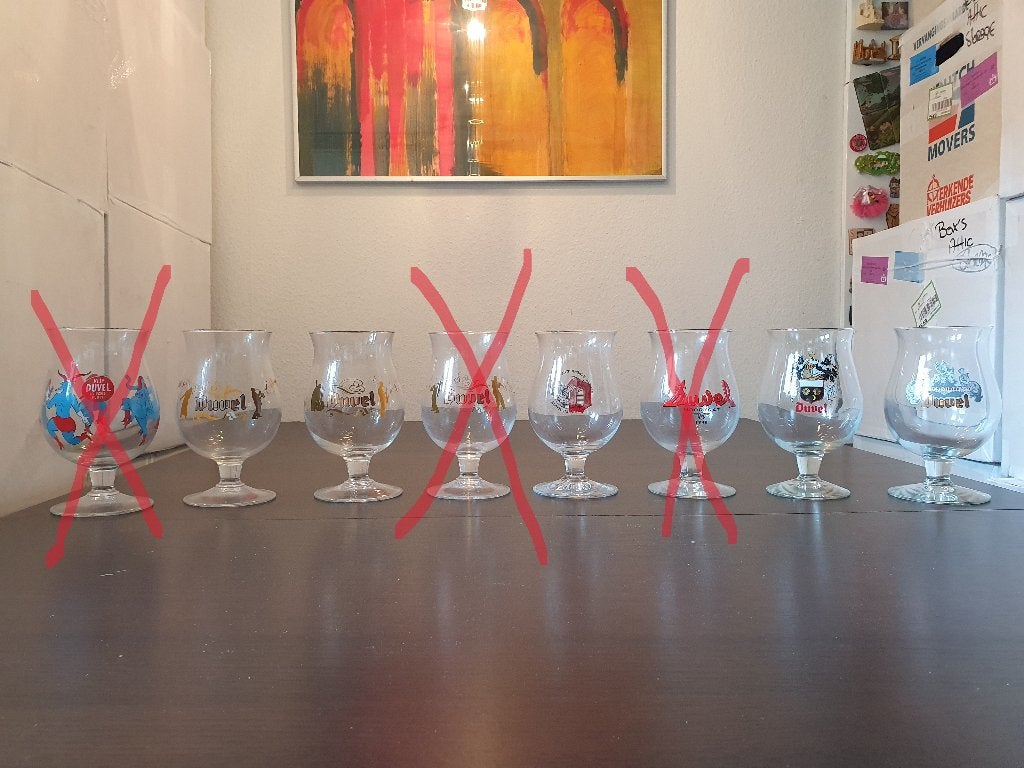 Bierglazen, Ophalen, Zo goed als nieuw, Bierglas