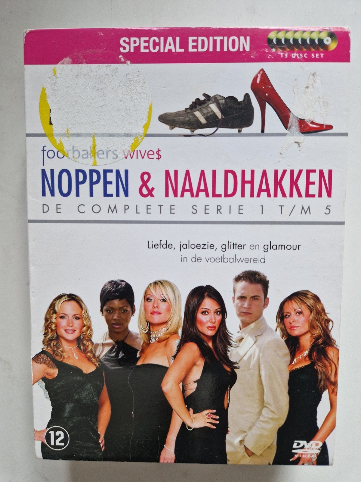 Noppen & Naaldhakken - Complete Serie 1 t/m 5 (DVD Boxset), Vanaf 12 jaar, Ophalen of Verzenden, Gebruikt, Drama