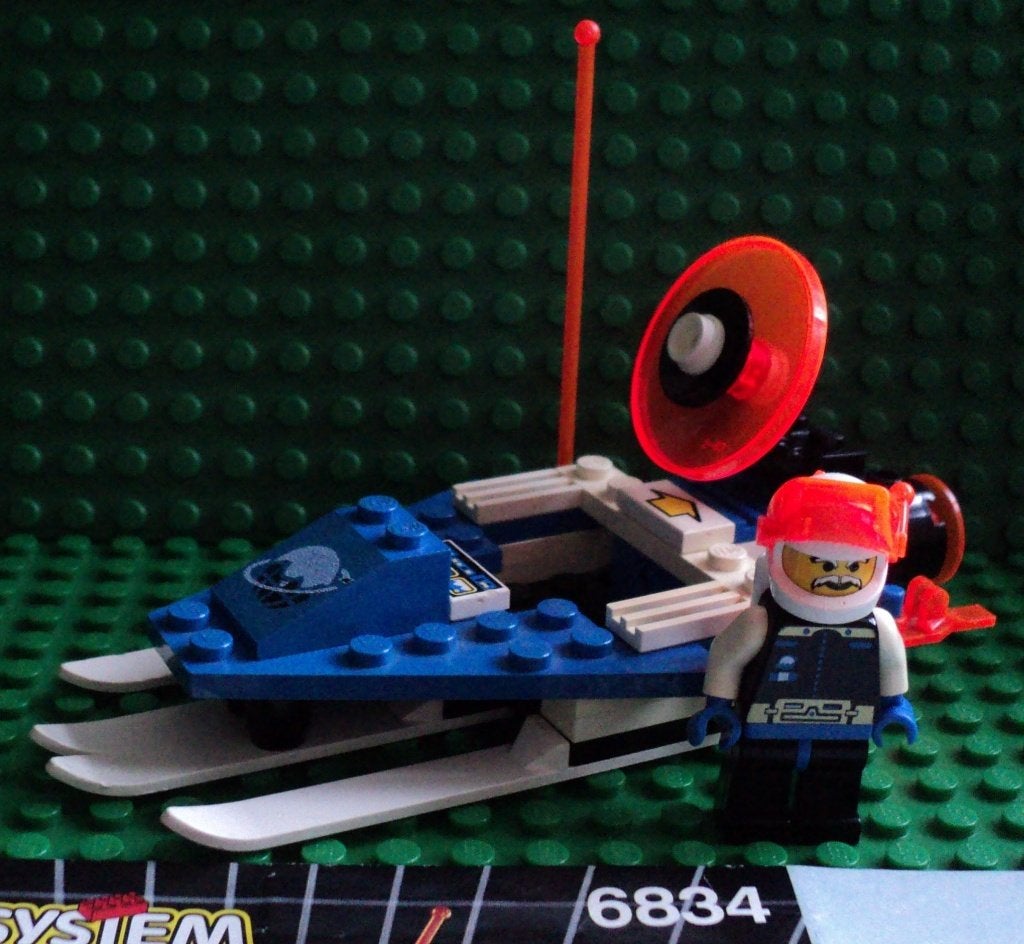 6834 Celestial Sled compleet met handleiding, Ophalen of Verzenden, Gebruikt