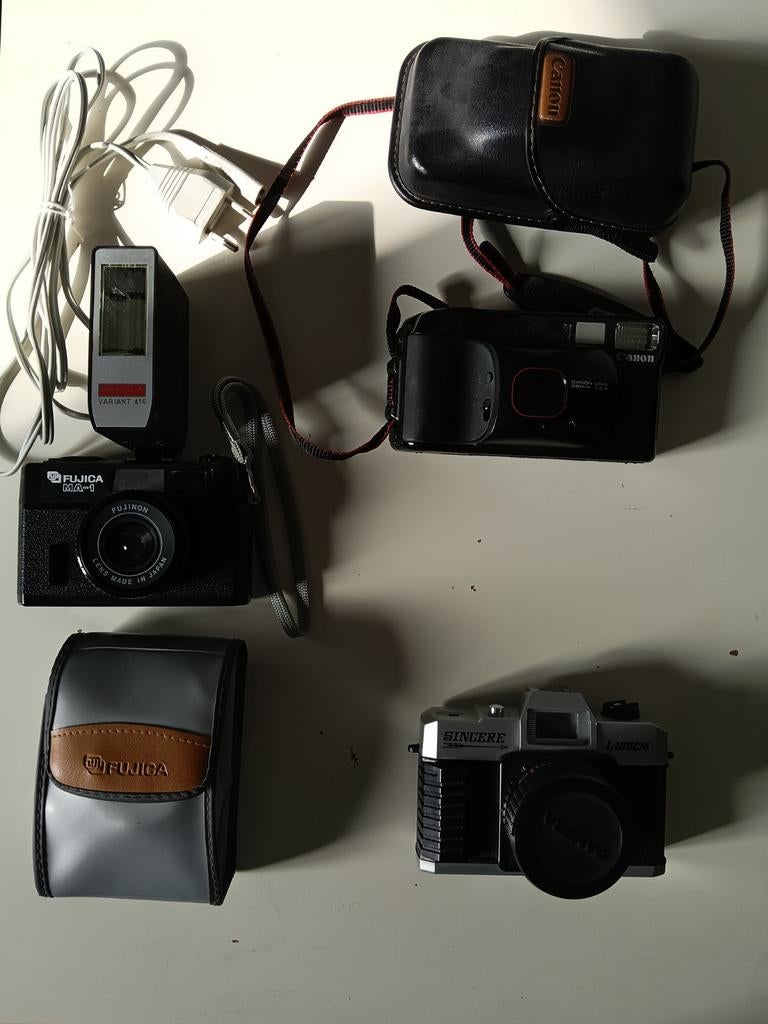 Drie fototoestellen voor de liefhebber, Ophalen of Verzenden, Compact