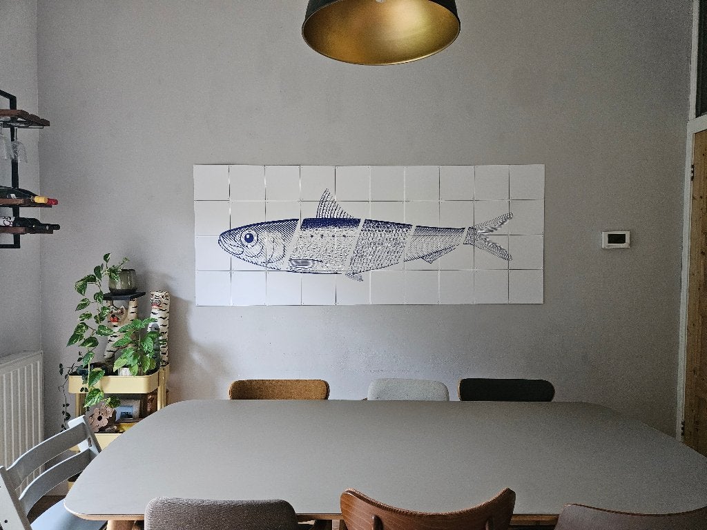 IXXI wanddecoratie  vis XL, Huis en Inrichting, Woonaccessoires | Wanddecoraties, Gebruikt, Decoratieobject, Scandinavisch, Meerkleurig