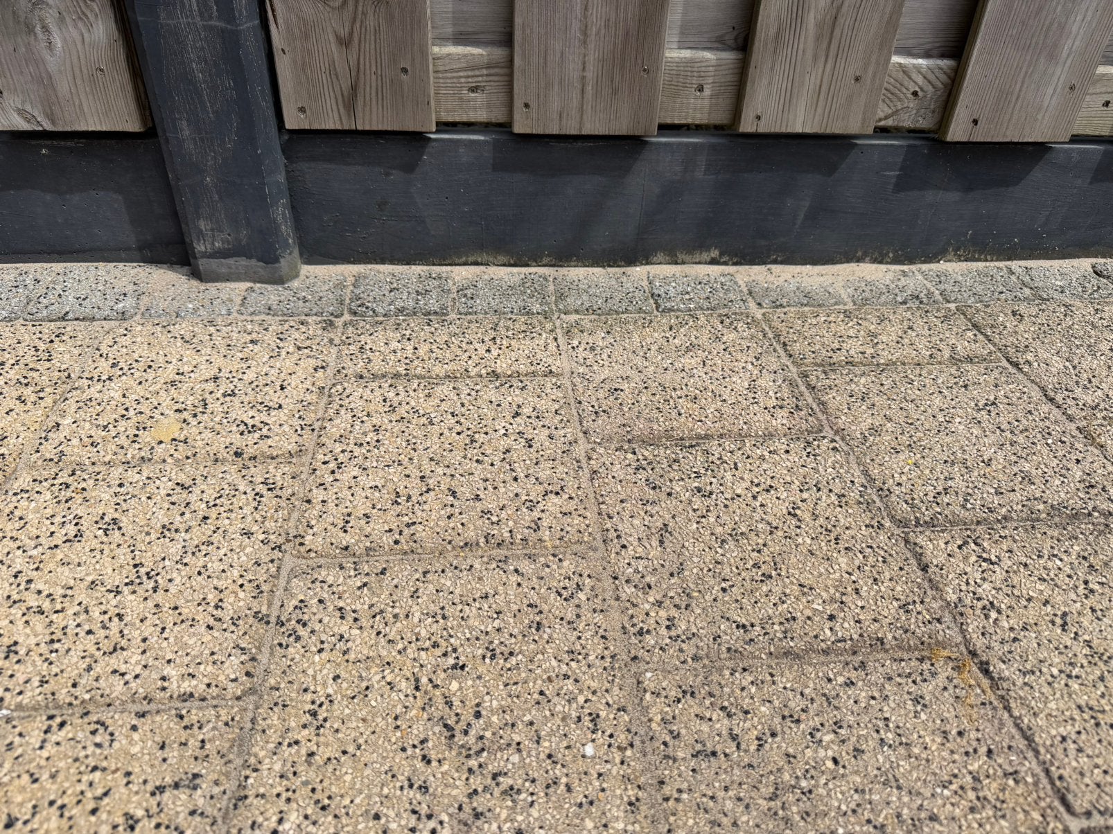 25m2 terras bestrating, Tuin en Terras, Tegels en Klinkers, Ophalen, Gebruikt, Beton, Klinkers