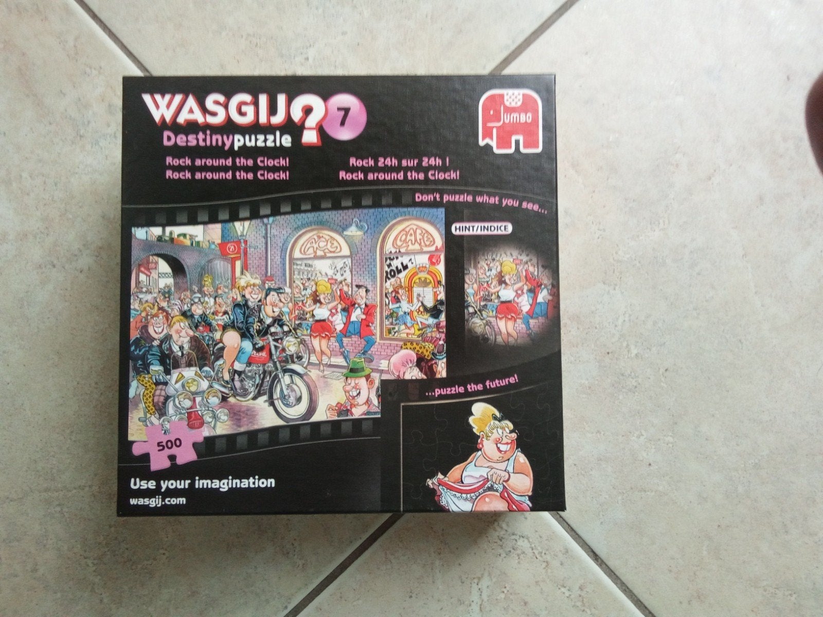 Wasgij, Ophalen, 500 t/m 1500 stukjes, Zo goed als nieuw