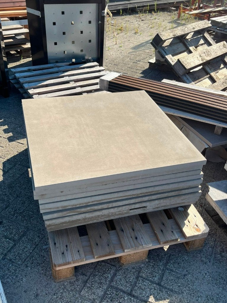Keramische tuintegel, 80x80x3, goedkope tuintegels, Tuin en Terras, Tegels en Klinkers, Keramiek, Nieuw, Terrastegels, 5 tot 10 m²