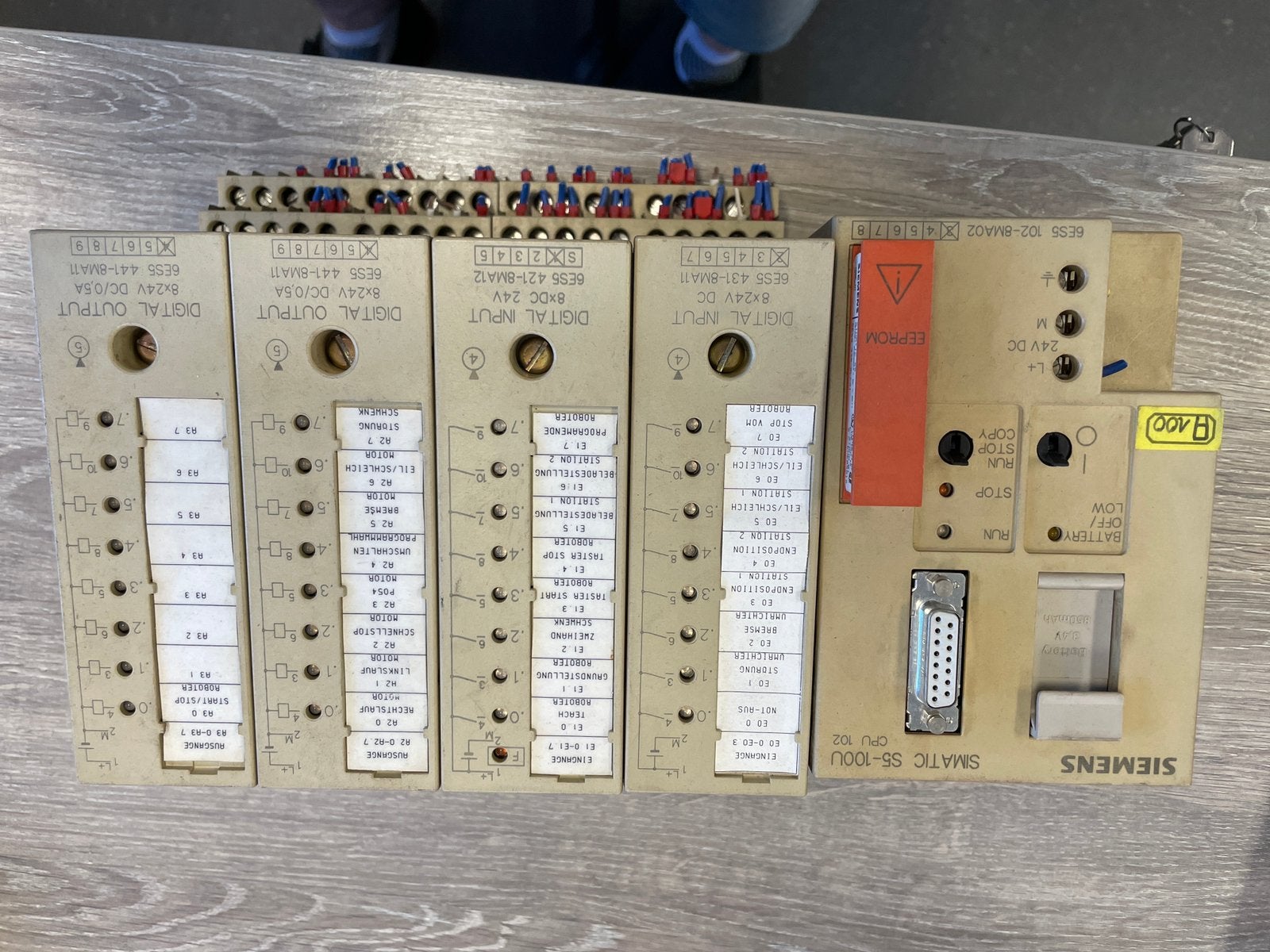 Siemens S5 plc met digital in-en output modules, Doe-het-zelf en Verbouw, Elektra en Kabels, Ophalen of Verzenden, Gebruikt, Siemens