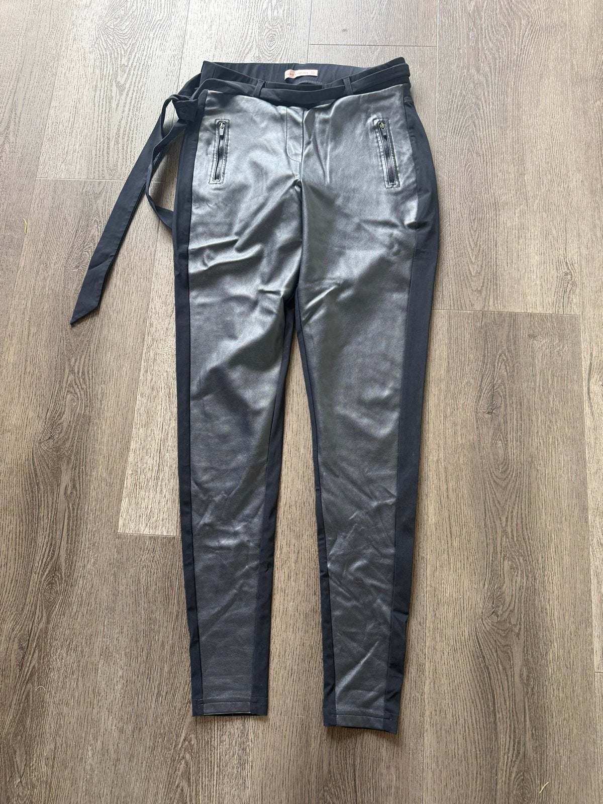 Studio Anneloes Leren Look Broek Maat S, Zwart, Ophalen of Verzenden, Zo goed als nieuw, Maat 36 (S)