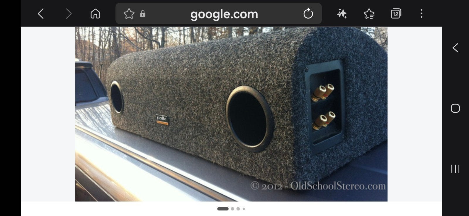 POLK C4 SUBWOOFER, Auto diversen, Ophalen