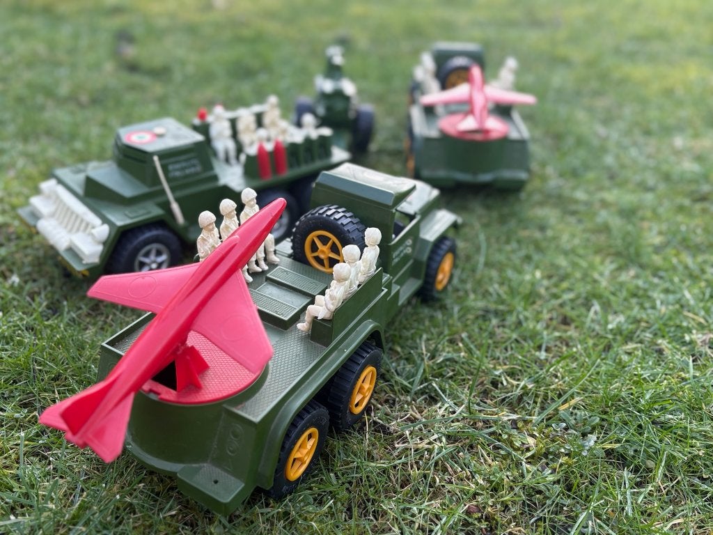 Polistil Militair Speelgoed Set, Ophalen of Verzenden, Gebruikt