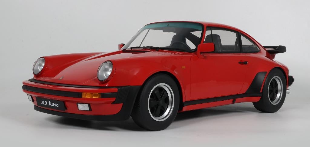 GT Spirit 1:8 Porsche 911 (930) Turbo 3.3 Indian red 1989, Hobby en Vrije tijd, Modelauto's | 1:5 tot 1:12, Nieuw, Auto, 1:5 t/m 1:8