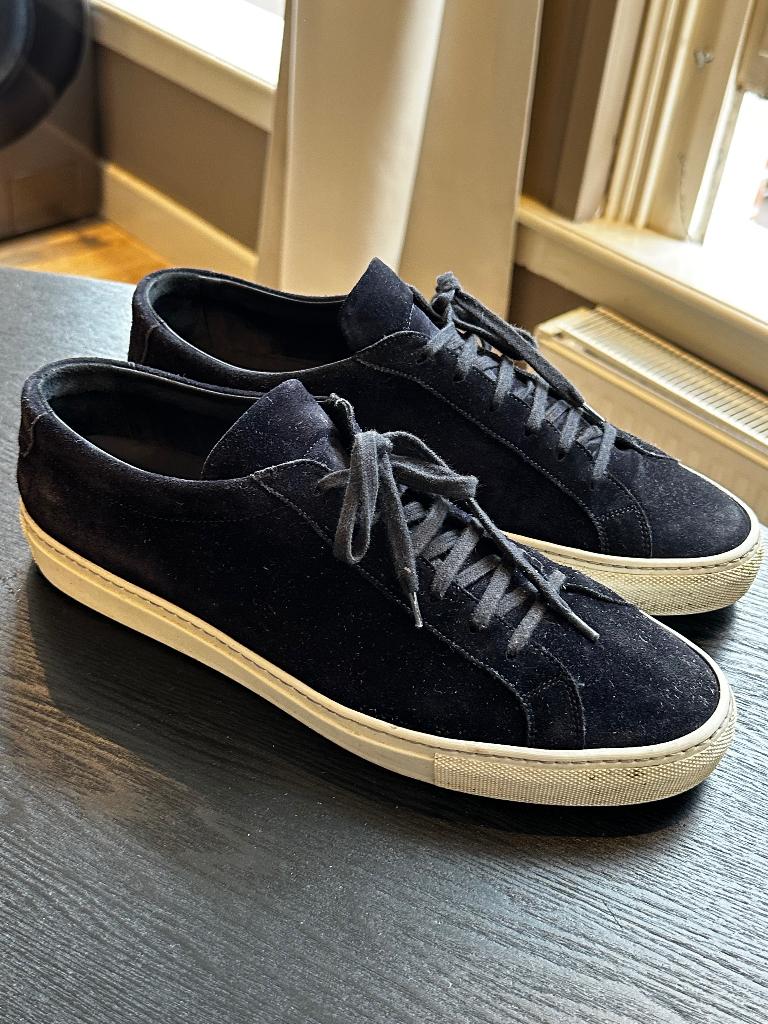 Oger Sneakers size 45, suede, donkerblauw, Kleding | Heren, Verzenden, Blauw, Sneakers of Gympen, Oger