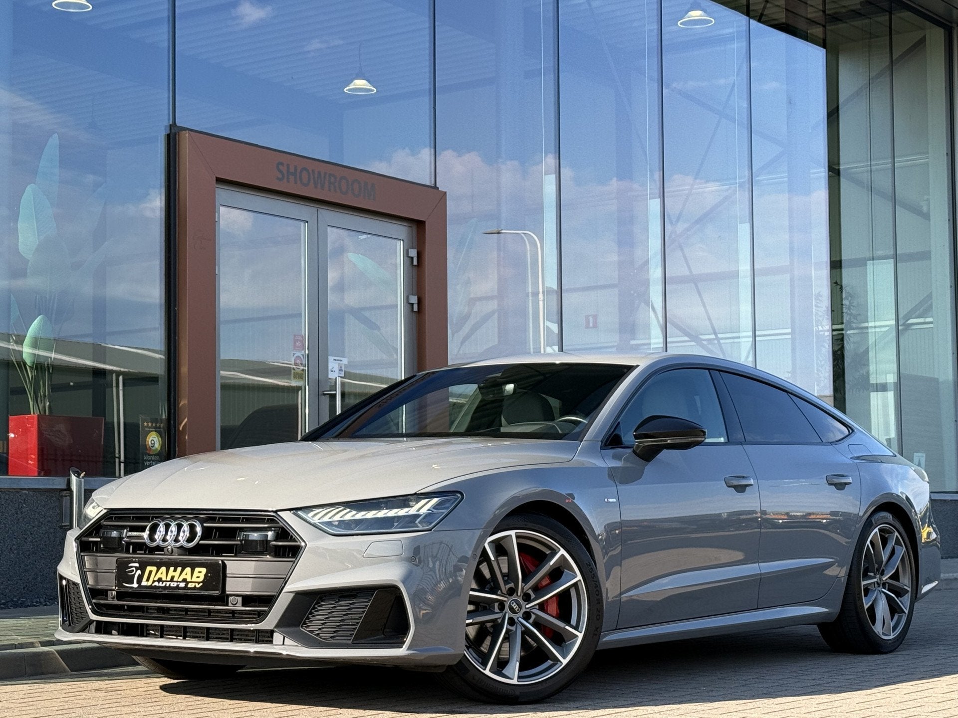Audi A7 Sportback 55 TFSI e quattro Pro Line Plus S-line | 3, Auto's, Audi, Gebruikt, 4 cilinders, 4 stoelen, Leder en Stof