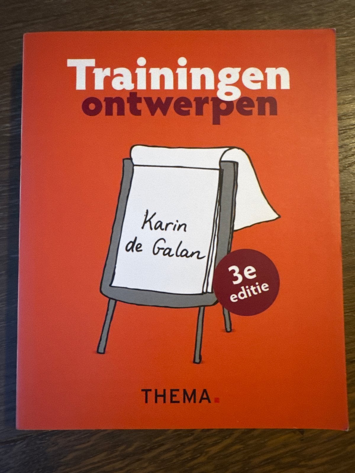 Trainingen ontwerpen - Karin de Galan (3e editie), Boeken, Ophalen of Verzenden, Zo goed als nieuw