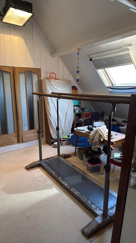 Herenbrug turnen, Gebruikt, Materiaal, Groter dan maat 42, Ophalen of Verzenden