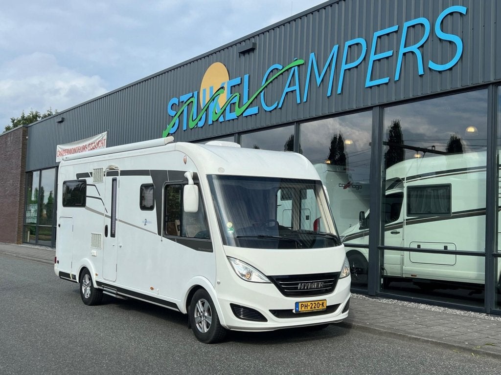 Hymer DuoMobil 534 DL RONDZIT/LUCHTVERING, Caravans en Kamperen, Fiat, Bedrijf, Diesel, Tot en met 3