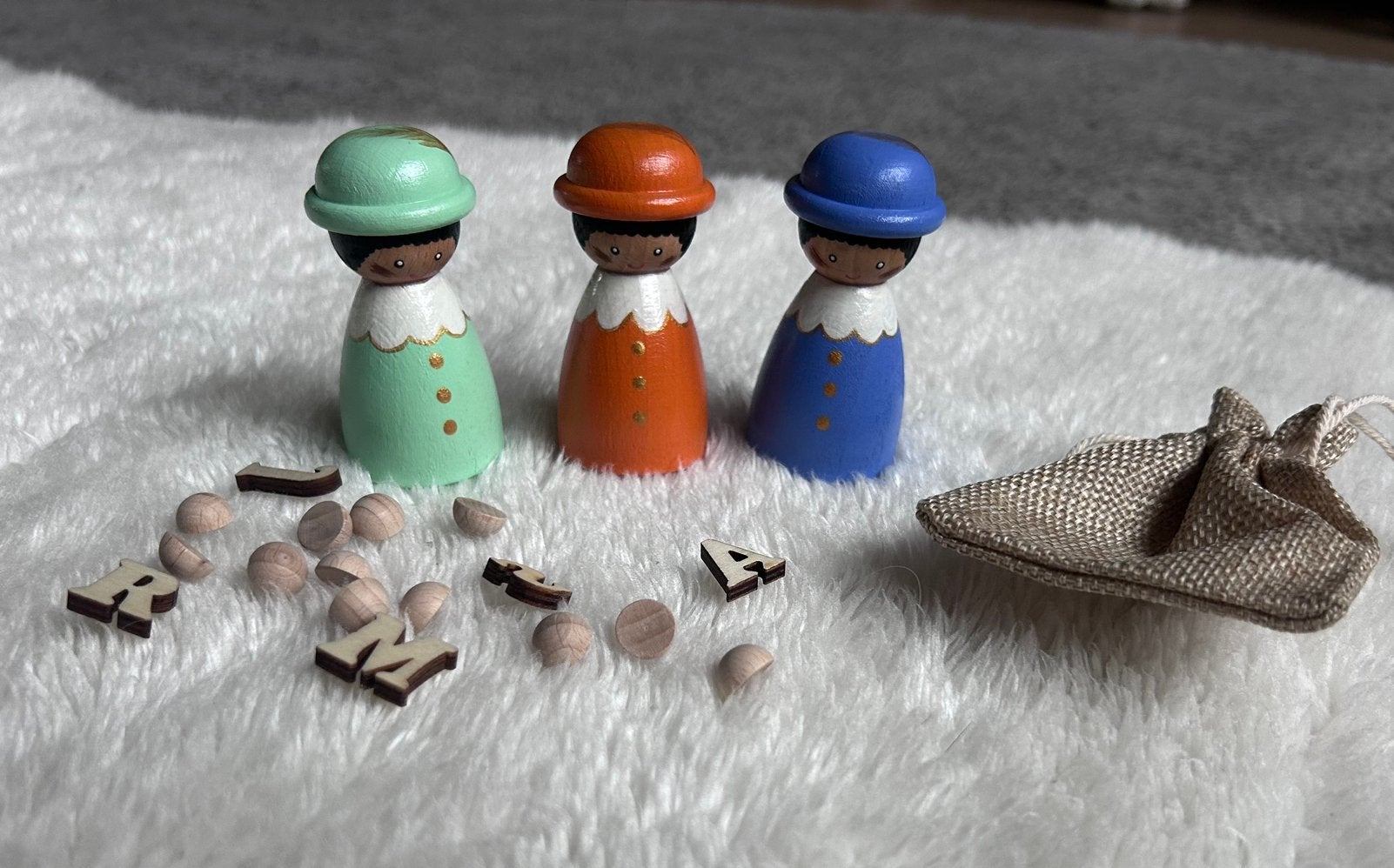 3 leuke Pieten - uniek & met liefde gemaakt!, Ophalen of Verzenden, Nieuw
