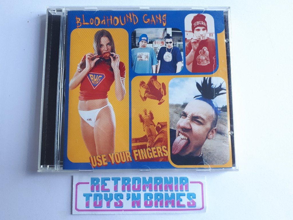 cd rock - bloodhound gang: use your fingers, Cd's en Dvd's, Verzenden, Zo goed als nieuw, Poprock