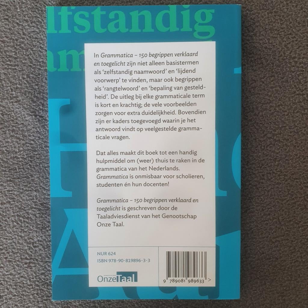 Grammatica - Genootschap onze taal, Gelezen, Ophalen of Verzenden, Genootschap onze Taal, Nederlands
