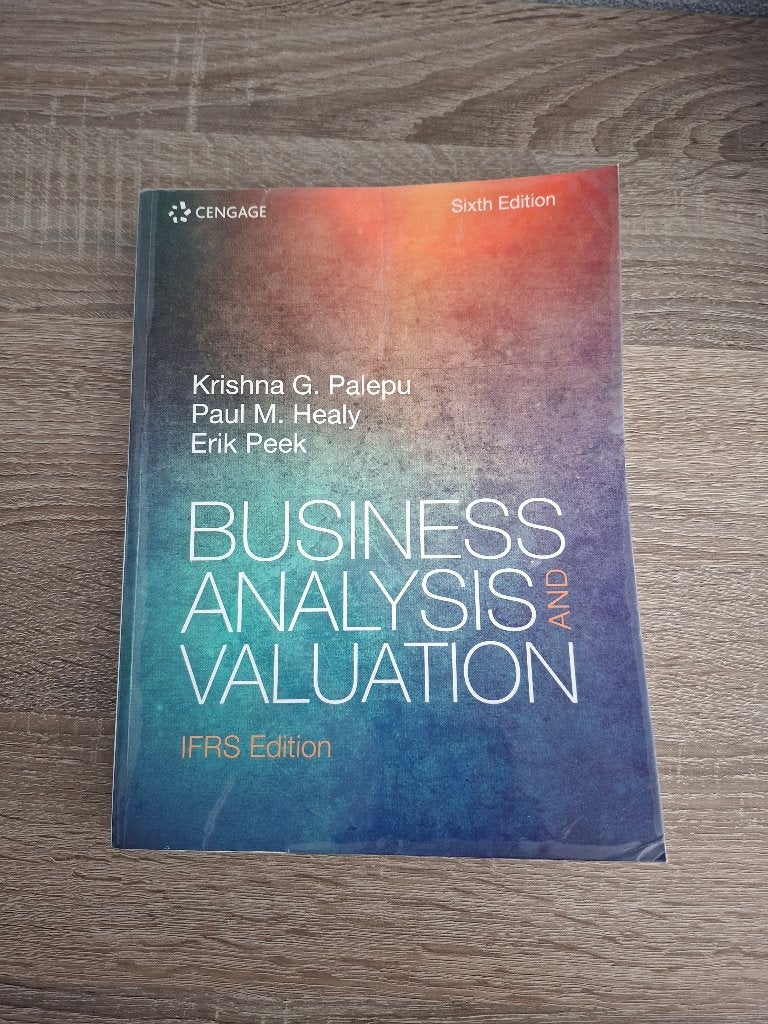 Business Analysis and Valuation: IFRS (6th Edition), Ophalen of Verzenden, Zo goed als nieuw, Overige niveaus