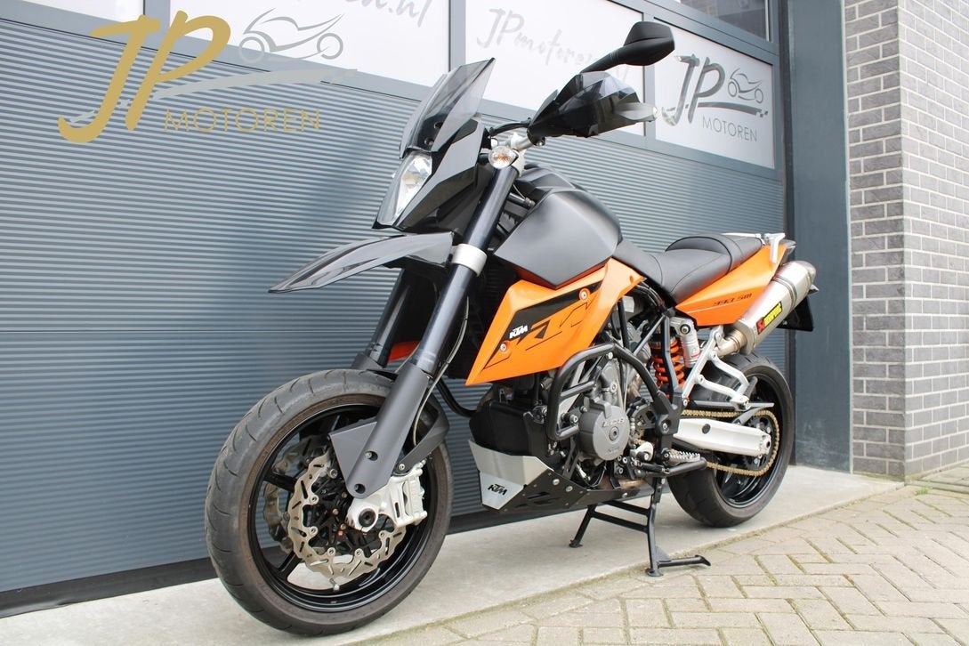 KTM 990 Supermoto 990sm (2008) *Akrapovic*Org.NL*, 2 cilinders, KTM, Motorrijbewijs A, Bedrijf