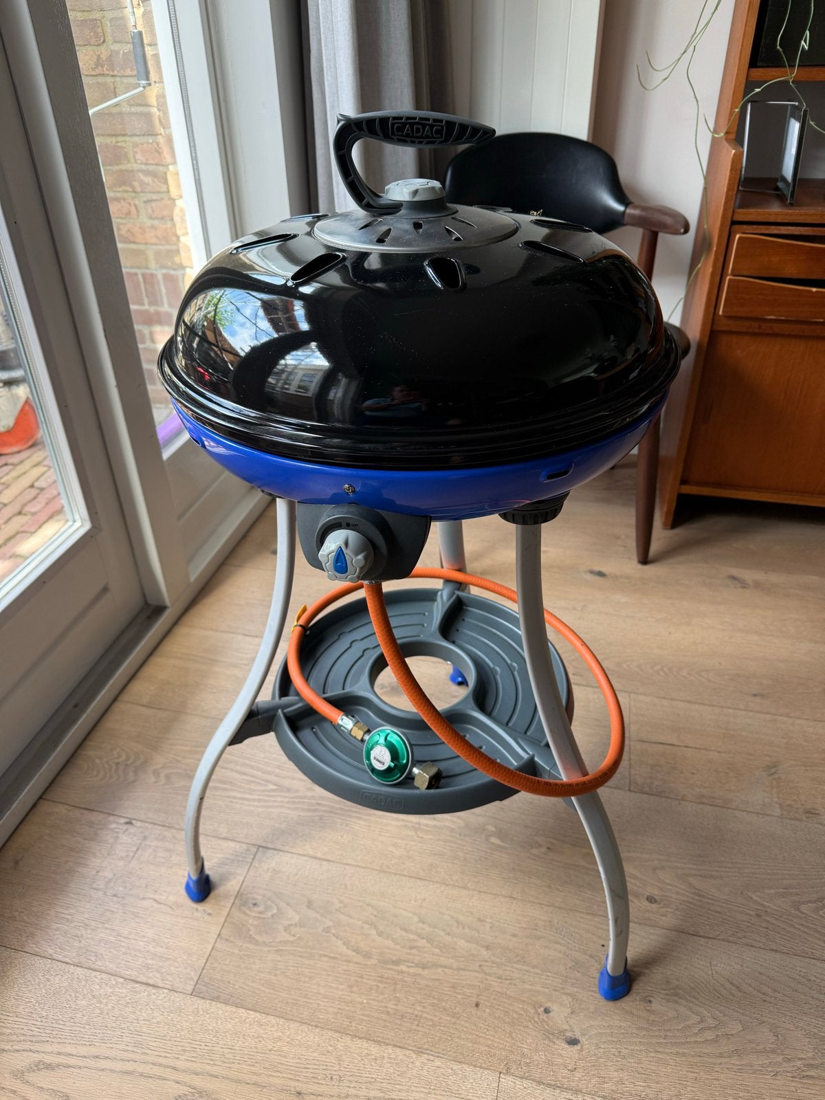 Cadac carri chef Skottelbraai met diverse accessoires, Ophalen, Gebruikt