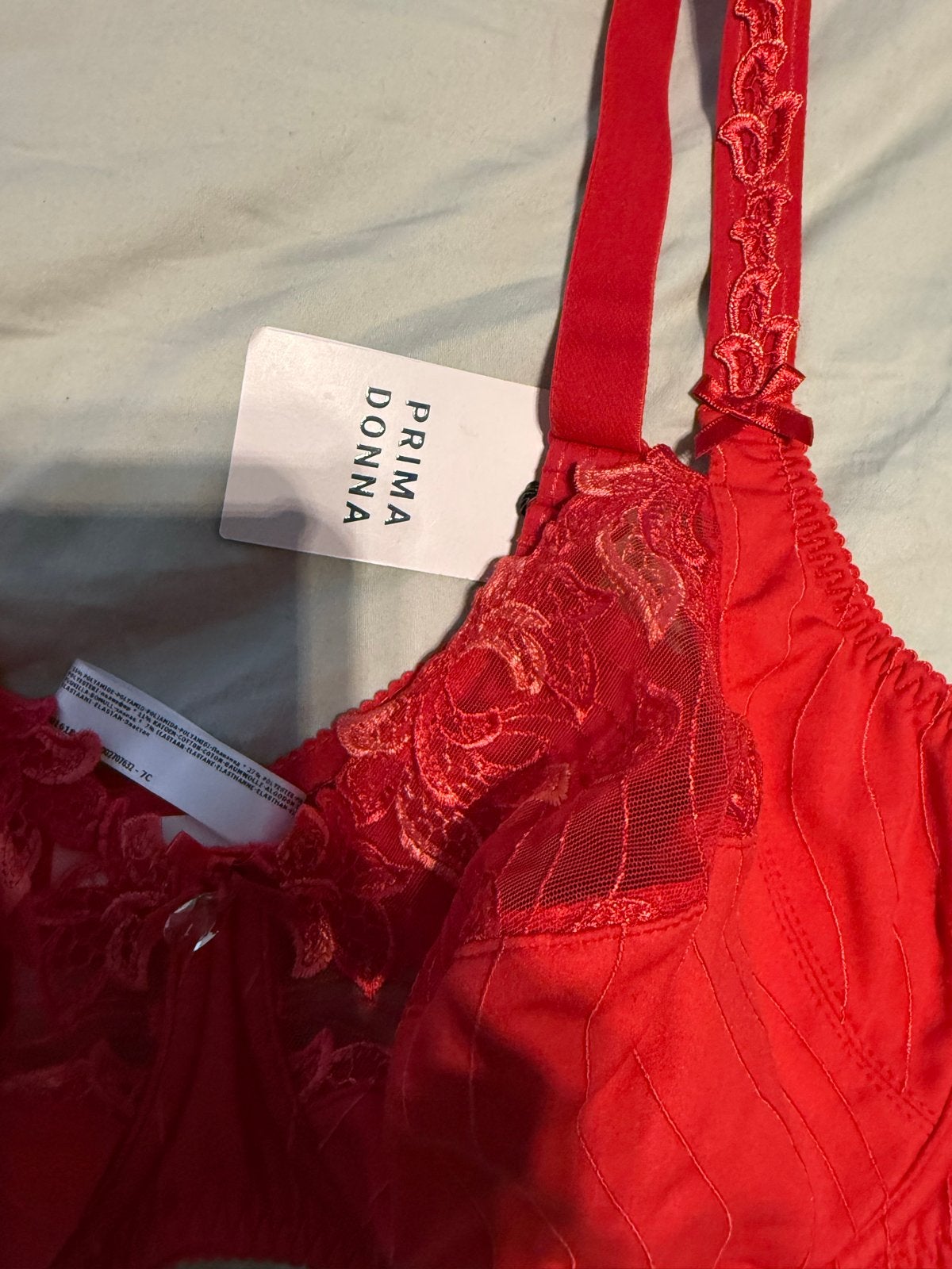 PrimaDonna Deauville BH Rood - Nieuw met labels, Primadonna, Ophalen of Verzenden, BH, Primadonna