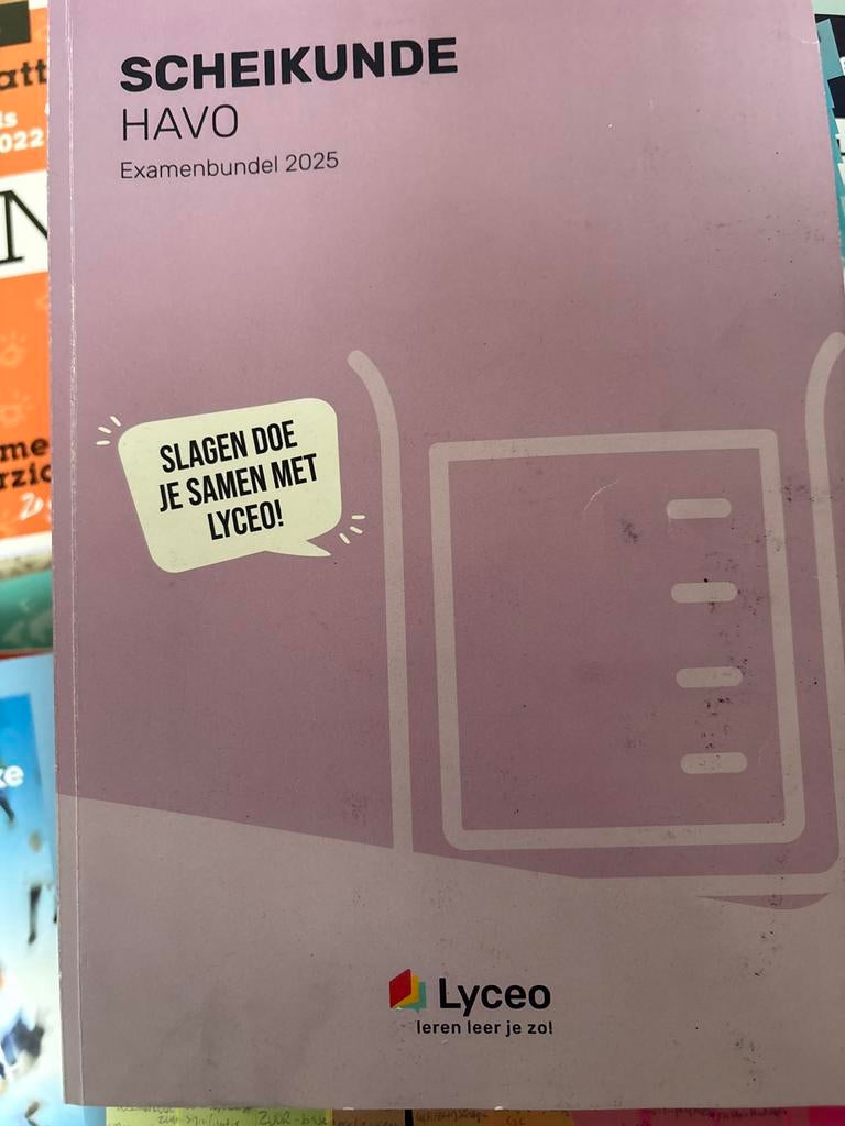Scheikunde HAVO Examenbundel 2025 - Lyceo, Boeken, Ophalen of Verzenden, Zo goed als nieuw, HAVO, Scheikunde