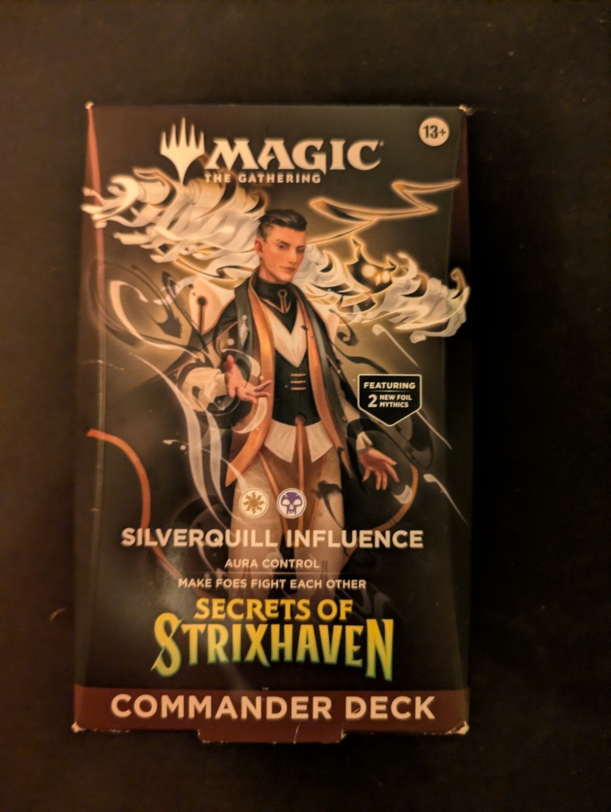 Magic: The Gathering Commander Deck - Silverquill Influence, Hobby en Vrije tijd, Verzamelkaartspellen | Magic the Gathering, Ophalen
