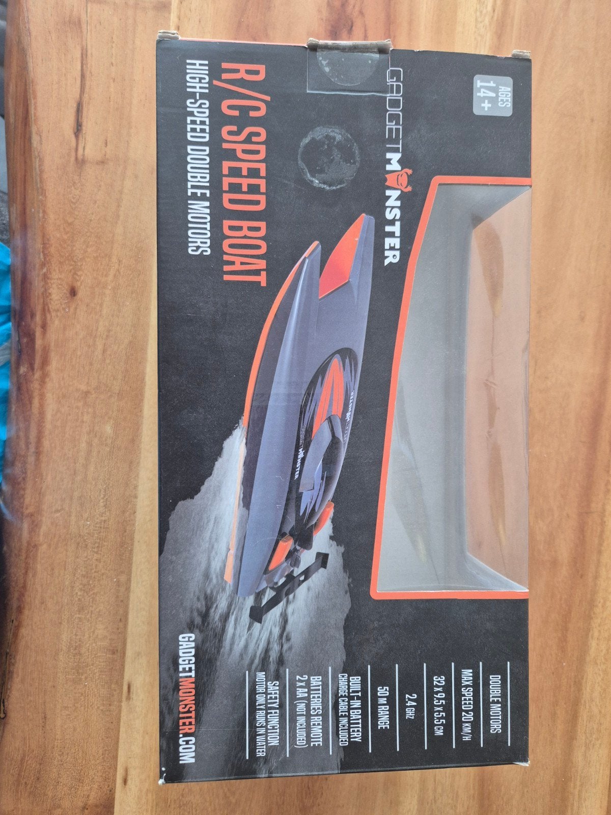 Gadget Monster R/C Speedboot - Zo goed als nieuw, Ophalen of Verzenden, Zo goed als nieuw
