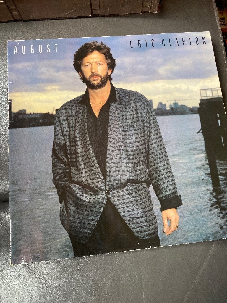 Eric Clapton - August LP (1986), LP, Gebruikt, Ophalen of Verzenden, Classic Rock