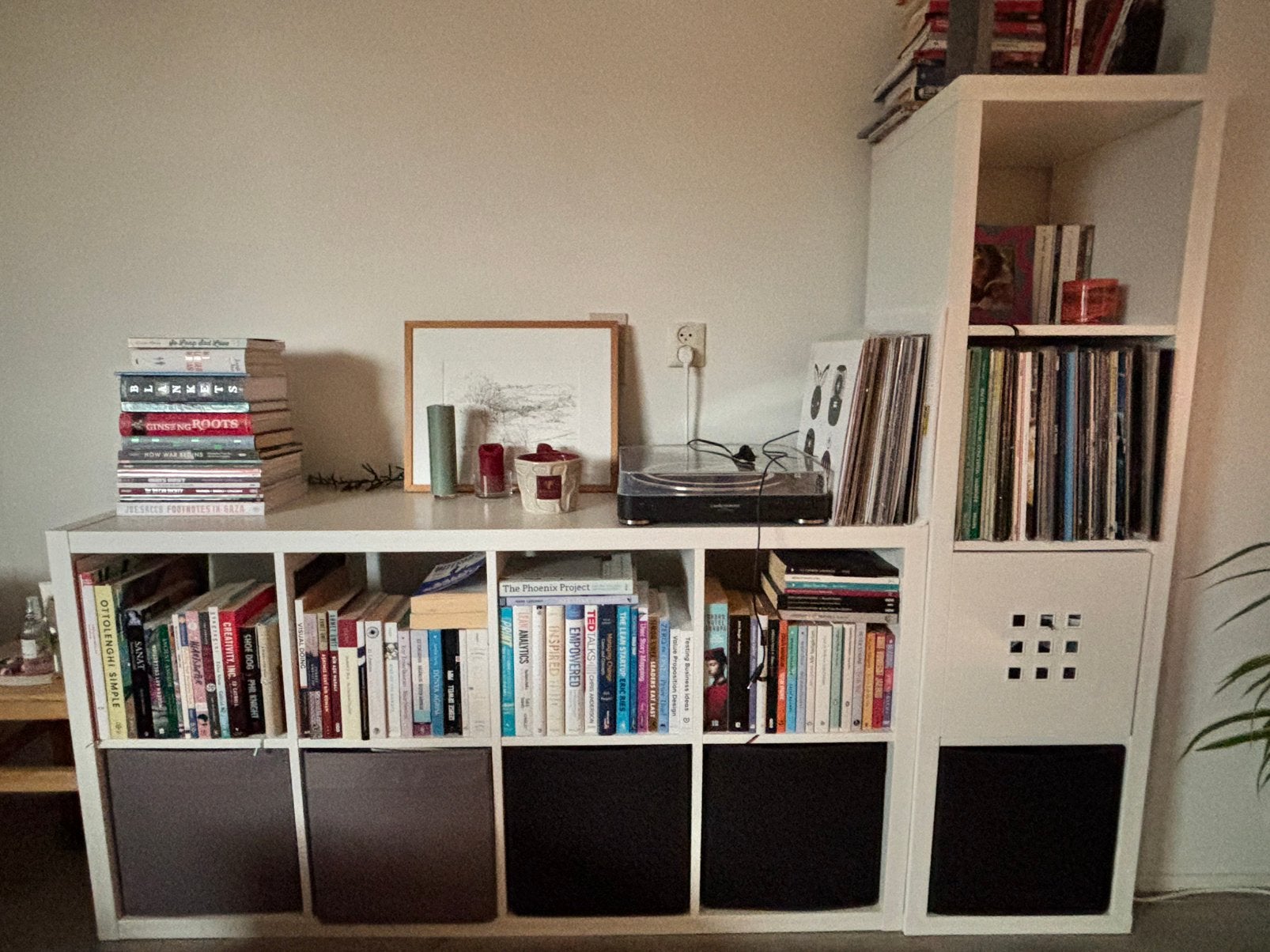 Ikea Kallax 2 pieces, Ophalen, Zo goed als nieuw, 25 tot 50 cm