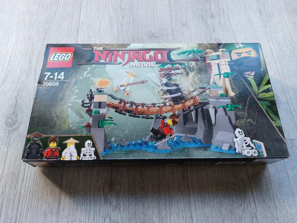 Lego 70608 master falls ninjago, Gebruikt, Compleet, Lego, Ophalen of Verzenden