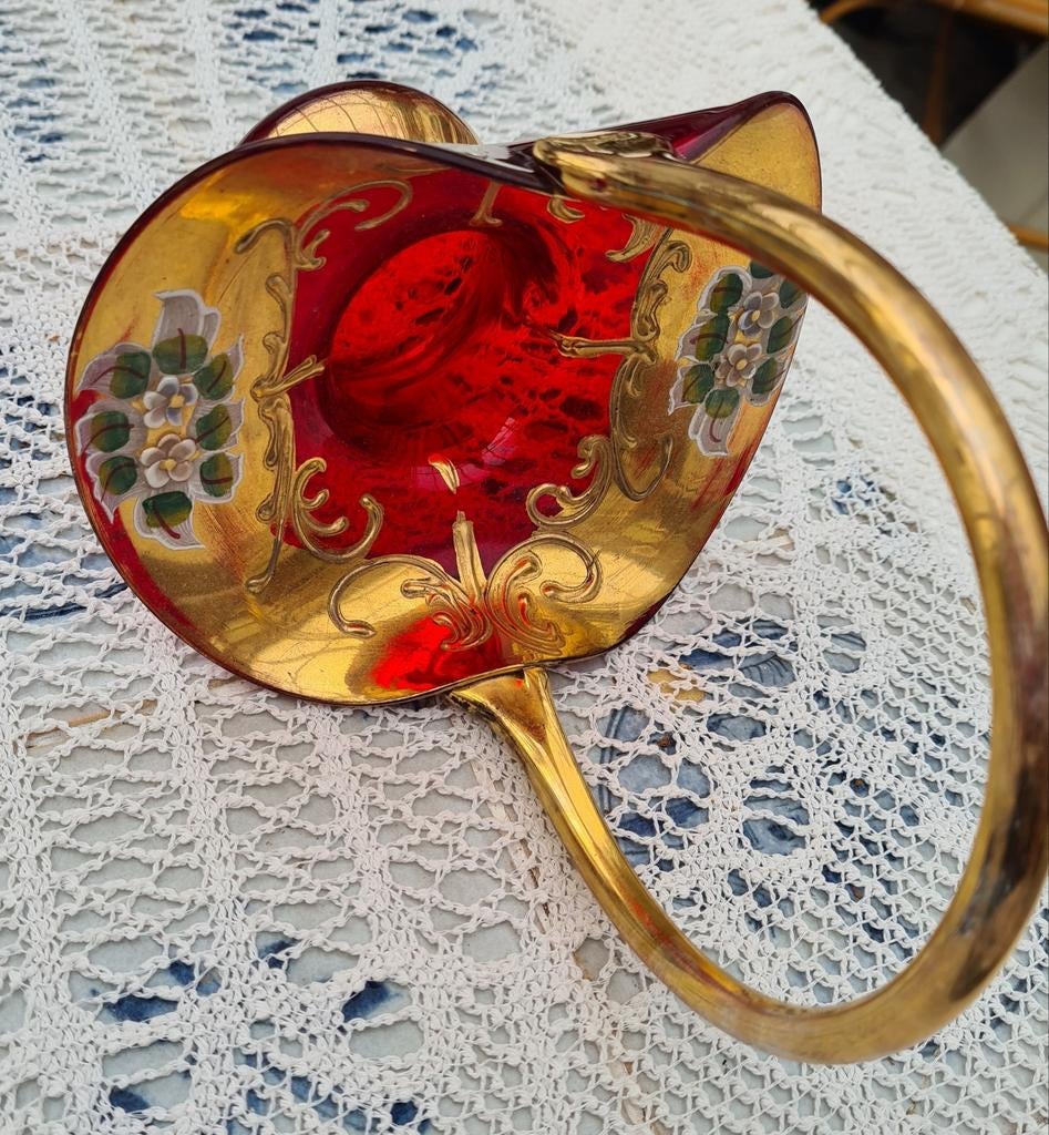 Antiek MURANO Italiaans ca.1925 glas handwerk, Ophalen of Verzenden