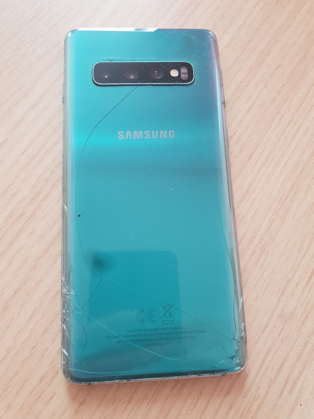 samsung, 128 GB, Ophalen, Gebruikt, Zwart