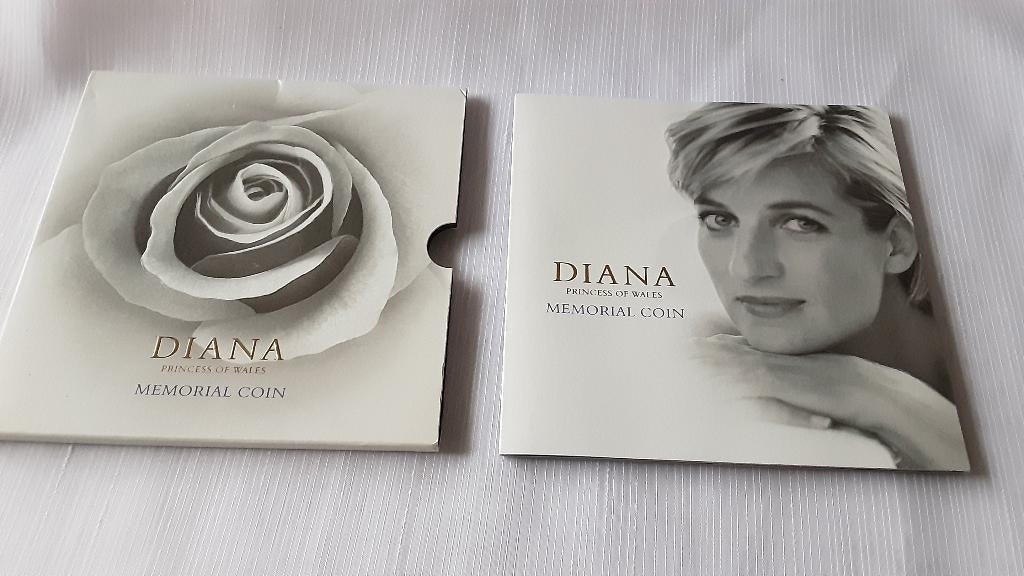 Herdenkingspenning Diana 1999, Ophalen of Verzenden, Overige materialen, Buitenland