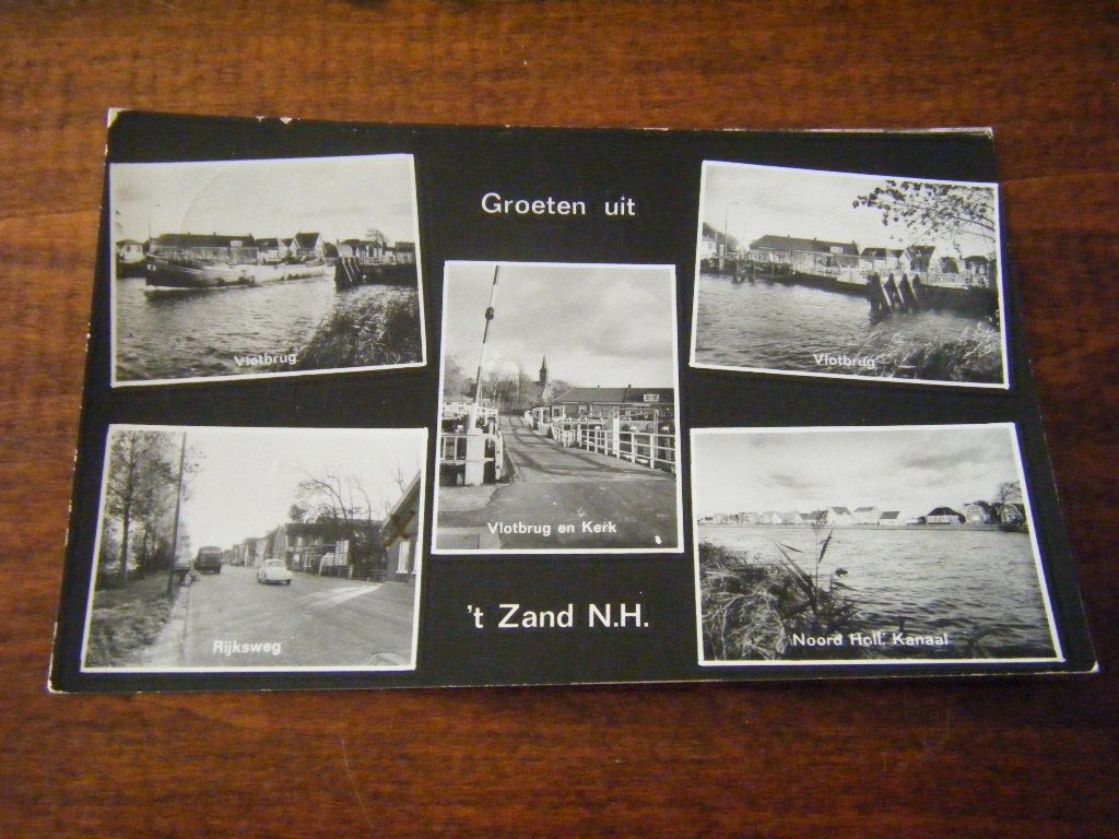 Q41 - 't Zand NH - oa Vlotbrug - Mooi/Oud, Ophalen of Verzenden, 1960 tot 1980, Noord-Holland