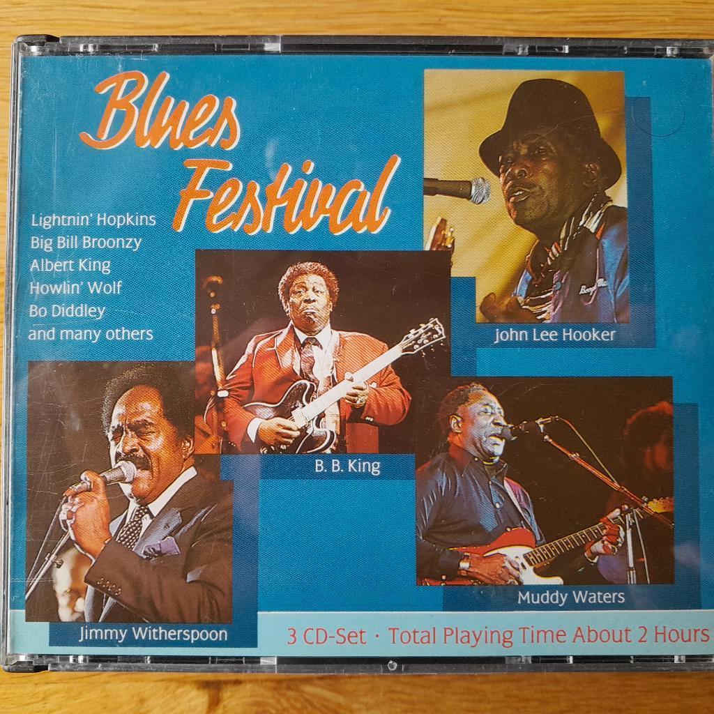 3 cd Blues Festival., Ophalen of Verzenden, 1980 tot heden, Zo goed als nieuw, Blues