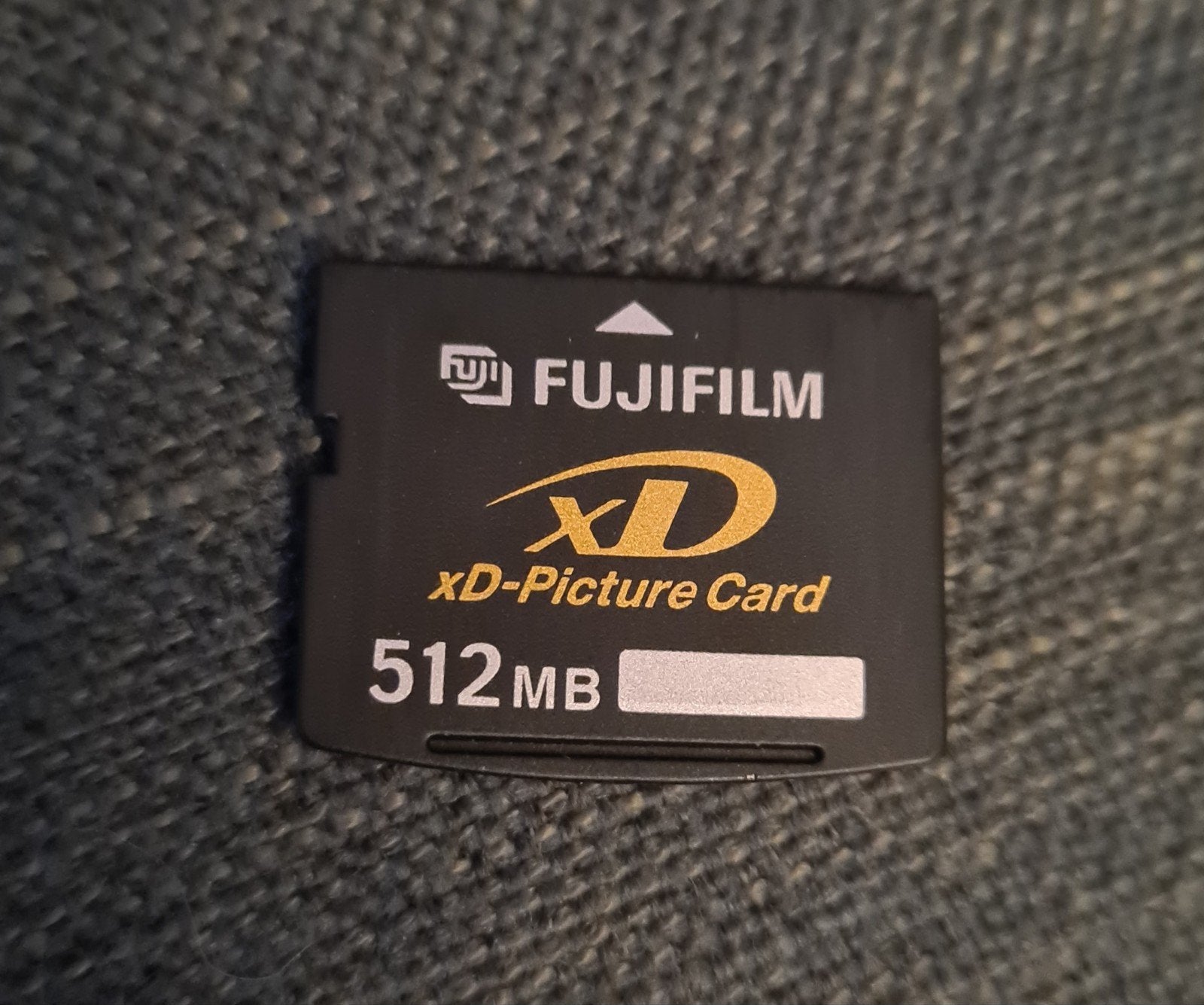 FUJIFILM XD Picture CARD 512mb, XD, Gebruikt, Minder dan 2 GB, Ophalen of Verzenden