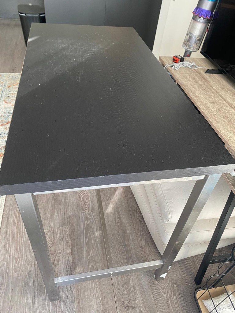 Black standing table, Huis en Inrichting, Tafels | Statafels, Zo goed als nieuw, Ophalen