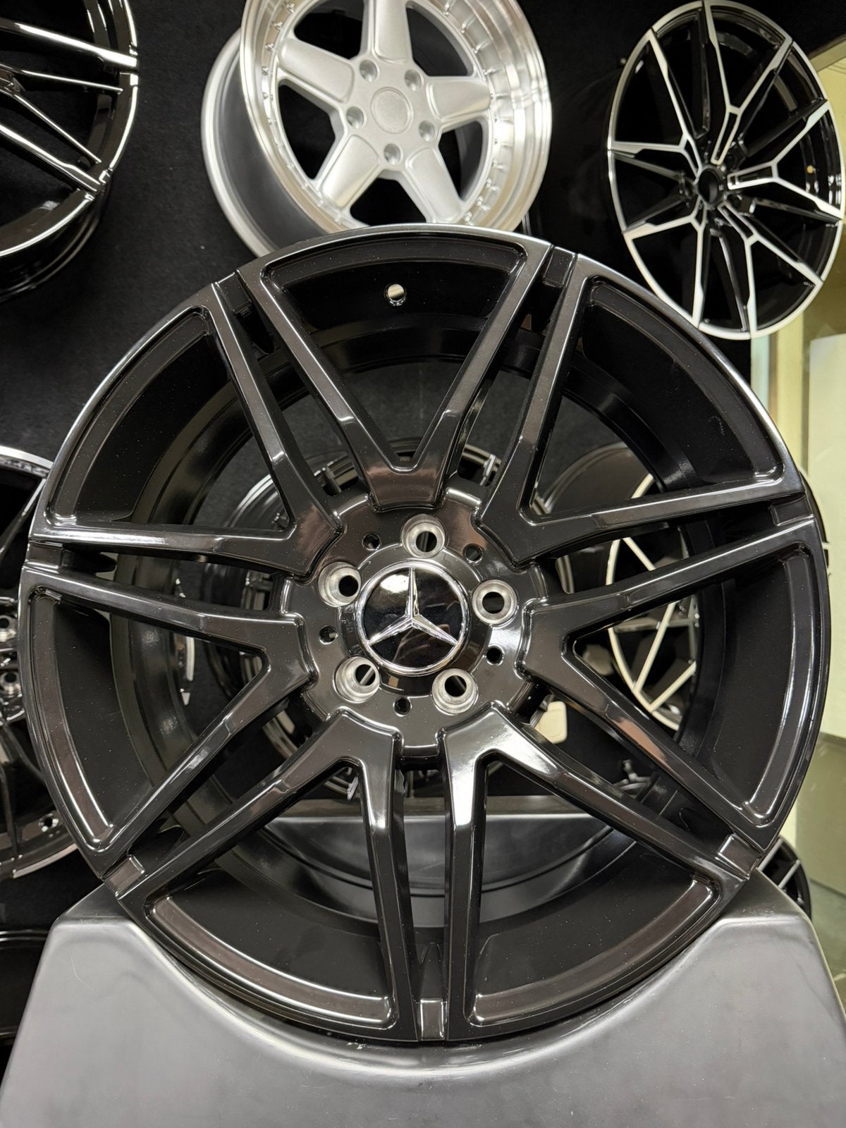 19 inch velgen voor Mercedes AMG look 5x112 Vito V-Klasse, 19 inch, Bestelwagen, Velg(en), Nieuw