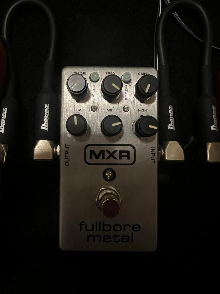 MXR Fullbore Metal Distortion Pedaal, Muziek en Instrumenten, Effecten, Zo goed als nieuw, Distortion, Overdrive of Fuzz, Ophalen of Verzenden