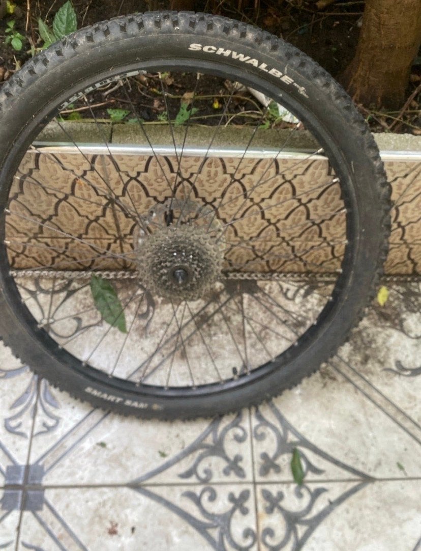 Schwalbe MTB wielen maat 26 geschikt voor mountainbikes, Fietsen en Brommers, Gebruikt, Aluminium, Mountainbike, Ophalen