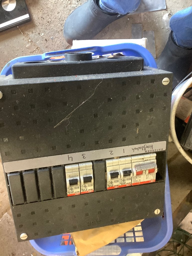 Groepenkast, Doe-het-zelf en Verbouw, Elektra en Kabels, Ophalen of Verzenden, Gebruikt, Overige typen